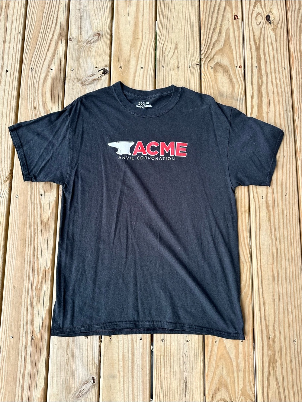ACME Anvil Corporation Feelin Good Graphic Shirt